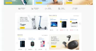 Tema Shopify Electro Eletroeletrônico + Atualizações