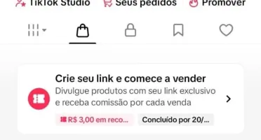 Conta Do Tiktok Com Shop Ativo +1,1K Seguidores, Lives Ativa