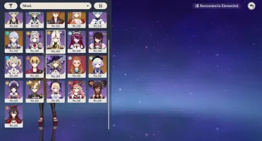Conta AR49 - Heizou, xingqiu, ayato, childe, yoimiya, bennet