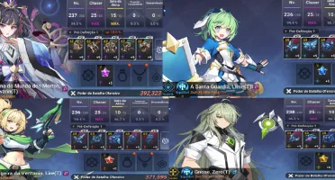V>Conta Grand Chase Mobile Level 163 + Skin