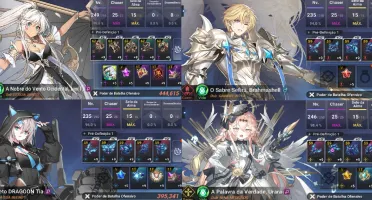 V>Conta Grand Chase Mobile Level 163 + Skin