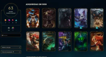 Conta Gold VI 120 campeões/63 Skins