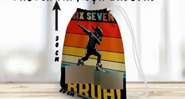 Saquinho personalizado Six Seven