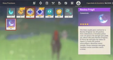 DILUC / AR 25 + 6 PERSONAGENS 4*