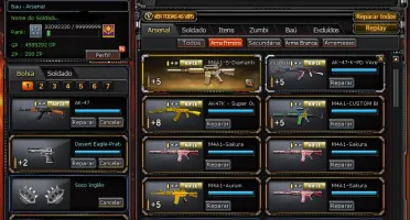 Vendo conta do crossfire marechal com 6 vips e alguns MN's.