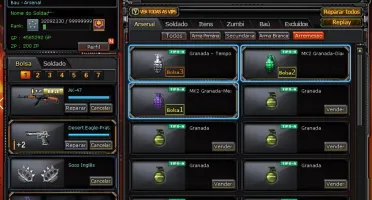 Vendo conta do crossfire marechal com 6 vips e alguns MN's.