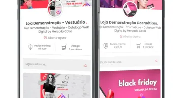 Sistema Catalogo Online com PWA