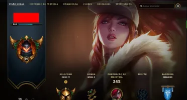 CONTA GOLD 4 COM MUITAS SKINS E CAMPEÕES