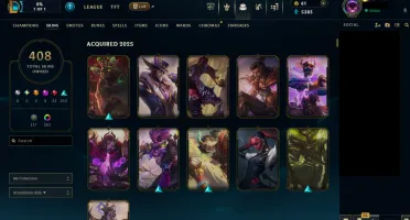 Conta League of legends 400 skins Esmeralda 3