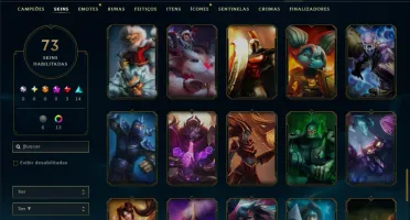 Esmeralda 3 com 110 Champs e 73 Skins ( MONO SUP )
