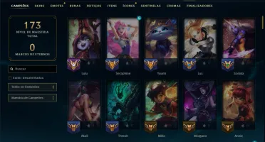 Esmeralda 3 com 110 Champs e 73 Skins ( MONO SUP )