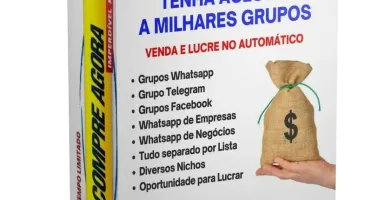 50.000 Grupos para Lucrar Online, vendendo seus Produtos