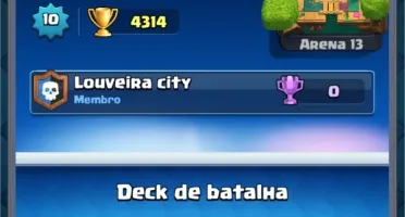 Conta clash Royale lvl 10