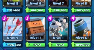 Conta clash Royale lvl 10