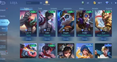 Conta Mobile Legends