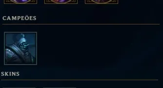 Conta LoL GOLD 40 skins (C/ ultimate) TODOS CAMPEÕES / RUNAS