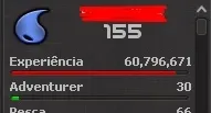 Conta PxG "Silver" Lv. 155 e 105