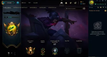 Vendo 5 contas Golds
