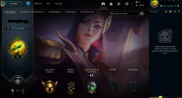 Vendo 5 contas Golds