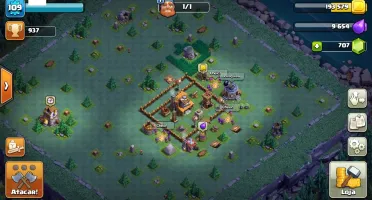 Conta Clash of Clans CV9 QUASE FULL