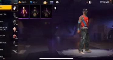 Conta de Free Fire gemada muito boa