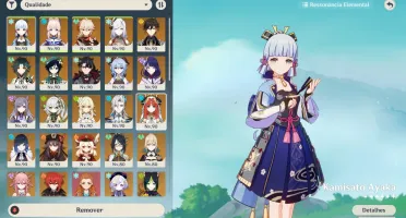 Conta Genshin - 27 Personagens 5 (Constelados), 15 Armas 5*