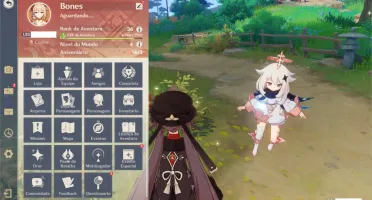 AR36 / 5* HUTAO, YOIMIYA, QIQI e LANÇA DE JADE PRIMITIVA