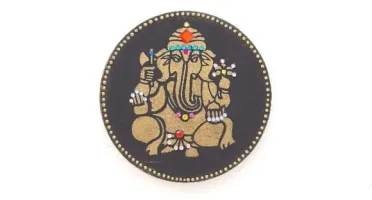 Mandala Indiana Preta