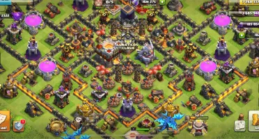 02 contas de Clash of Clans - as duas CV 11