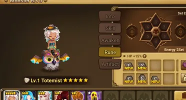 Conta Starter Summoners War - Totemista de Luz