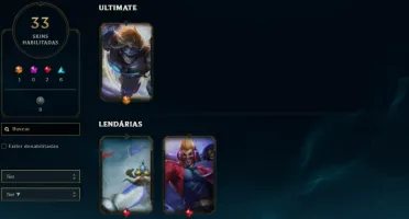 conta lol NFA com 30+ SKIN, lvl 60, 100+ champs (conta 2013)