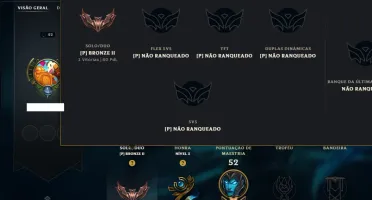 Bronze 2 com 60 Champs e 43 Skins