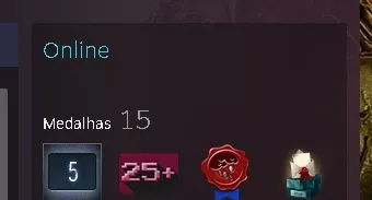 Conta Steam nivel 84 com alguns jogos