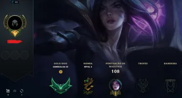 Conta LoL - Esmeralda 3 - 9 Skins - Vários Campeões