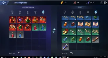 Conta Mir4, Level 57, 59.240PP, Servidor SA13, Conquista 8