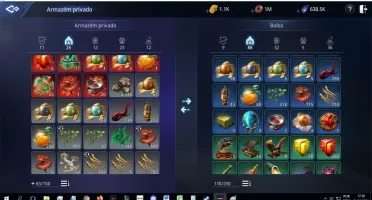 Conta Mir4, Level 57, 59.240PP, Servidor SA13, Conquista 8