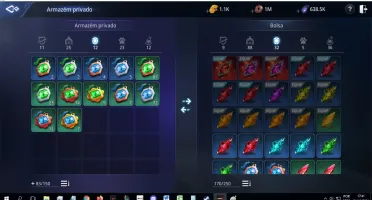 Conta Mir4, Level 57, 59.240PP, Servidor SA13, Conquista 8