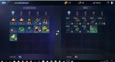 Conta Mir4, Level 57, 59.240PP, Servidor SA13, Conquista 8