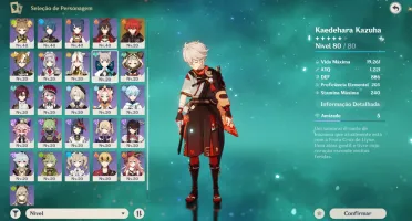 Conta Genshin Ar 50 Conservada