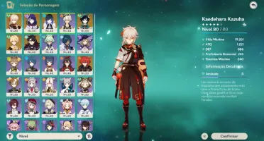 Conta Genshin Ar 50 Conservada