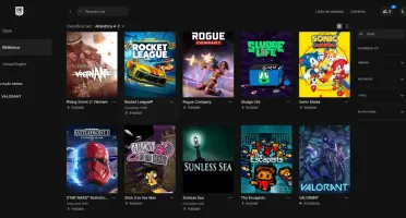 Conta da Epic Games (Gta V, Watch Dogs 2, Nba2k21...)