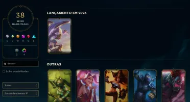Conta Lol Platina, Upada na Mão, Lvl 40, 100% Segura