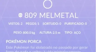 POKÉMON GO - CAIXA MELTAN (unidade)