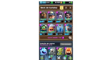 clash royale muitas lendarias
