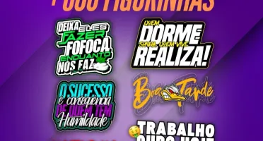Pack 600+ Figurinhas Storys/Reels