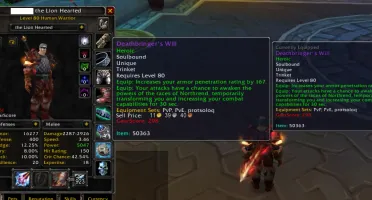 Warrior e DK Shadowmourne + Shaman 6.5k gs WOW-BRASIL