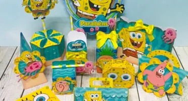 Arquivos De Corte Silhouette - Bob Esponja