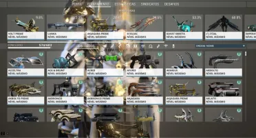 Vendo Conta Warframe MR29 Full, Detalhes Descrição.