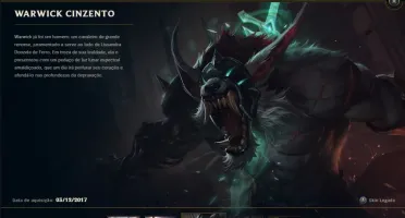 Conta Ouro de 128 skins e 135 champs, honra 4