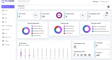 HelpDesk - Sistema em PHP Suporte Online e Gestão de Tickets